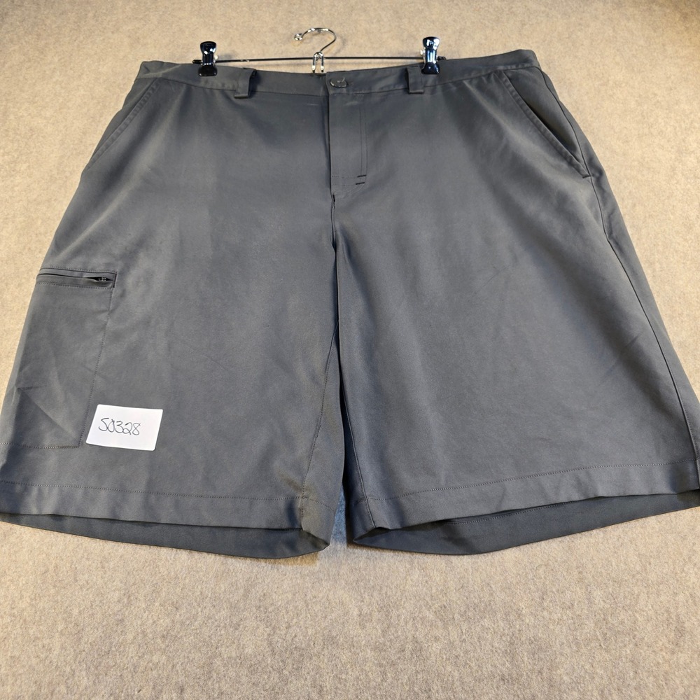 St. Andrews of Scotland Mens Golf Shorts Gray Size 40 Flat Front Cargo‎ Pocket